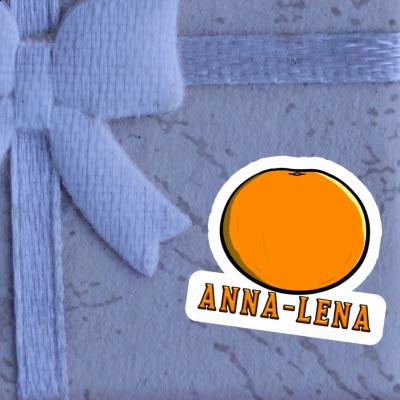 Orange Autocollant Anna-lena Gift package Image
