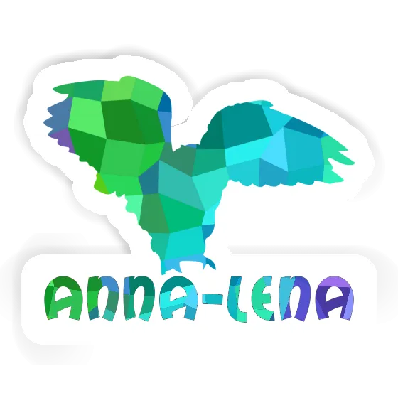 Owl Sticker Anna-lena Notebook Image