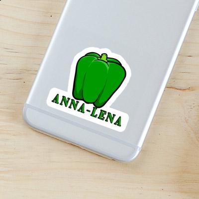Anna-lena Sticker Paprika Laptop Image