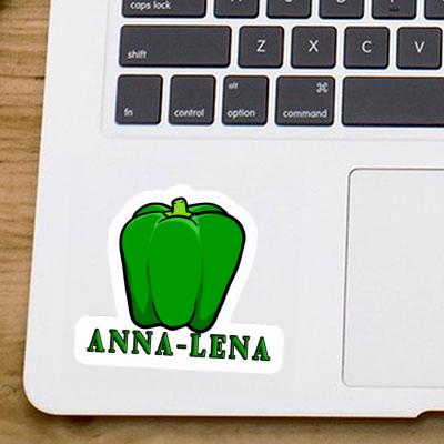 Sticker Anna-lena Paprika Notebook Image