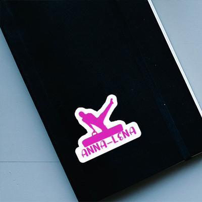 Sticker Anna-lena Gymnast Notebook Image