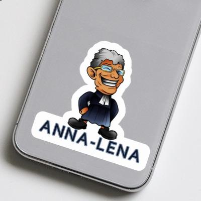 Anna-lena Aufkleber Priester Laptop Image