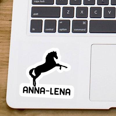 Aufkleber Anna-lena Pferd Laptop Image