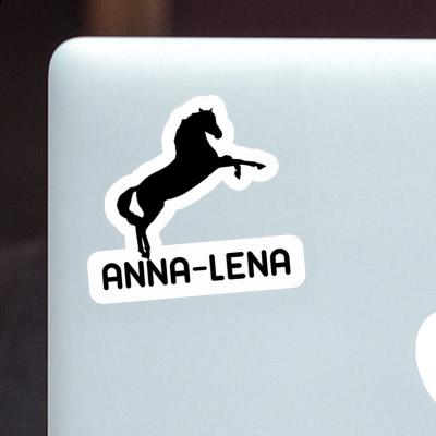 Sticker Anna-lena Horse Laptop Image