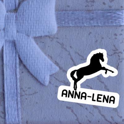 Sticker Anna-lena Horse Laptop Image