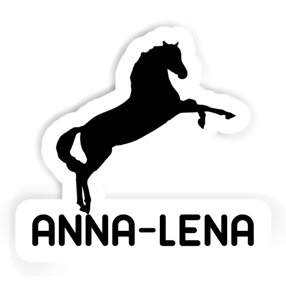 Aufkleber Anna-lena Pferd Notebook Image