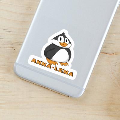 Aufkleber Anna-lena Pinguin Laptop Image