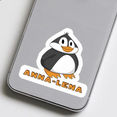 Sticker Anna-lena Penguin Laptop Image