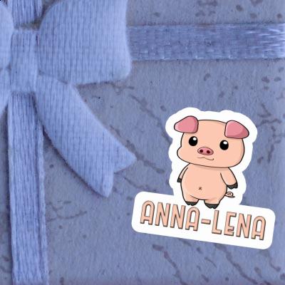 Sticker Anna-lena Pigg Gift package Image