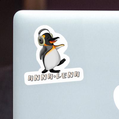 Sticker Anna-lena Pinguin Notebook Image