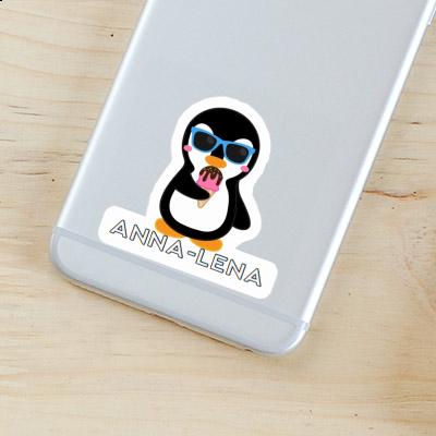 Anna-lena Sticker Ice Cream Penguin Notebook Image