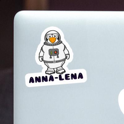 Anna-lena Sticker Astronaut Notebook Image