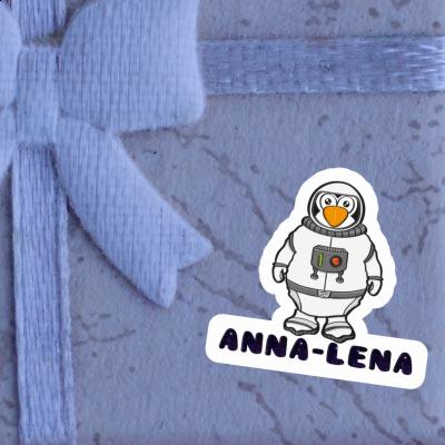 Anna-lena Sticker Astronaut Laptop Image