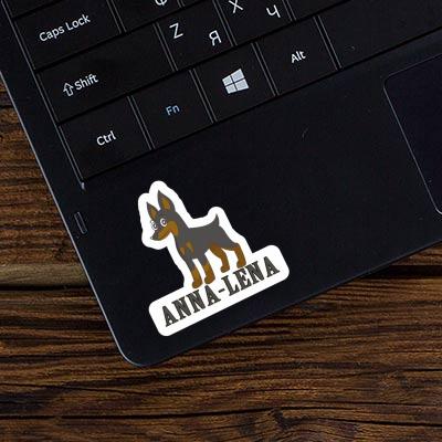 Sticker Anna-lena Pinscher Laptop Image