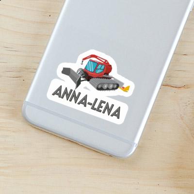 Sticker Anna-lena Snow Groomer Laptop Image