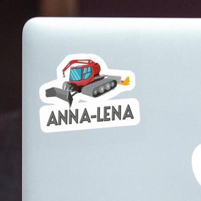 Sticker Anna-lena Snow Groomer Laptop Image