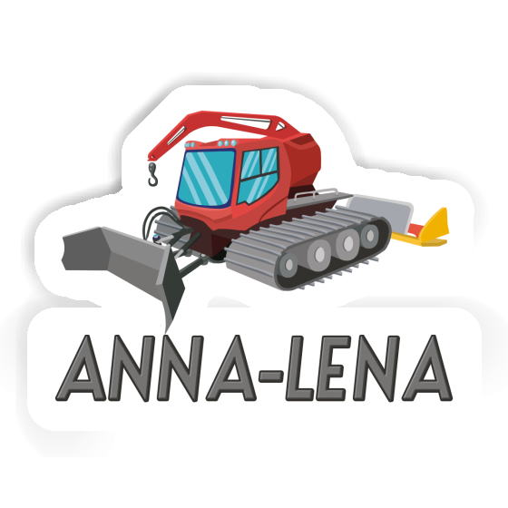 Sticker Anna-lena Snow Groomer Gift package Image