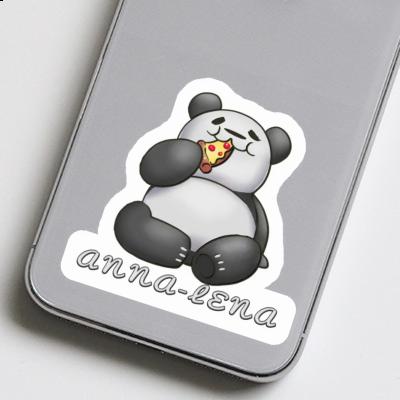 Autocollant Panda Anna-lena Notebook Image