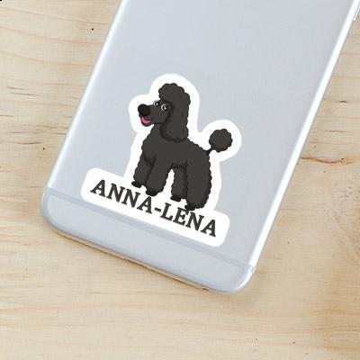 Sticker Poodle Anna-lena Laptop Image