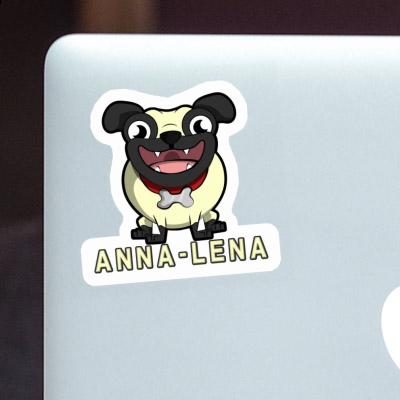 Pug Sticker Anna-lena Image