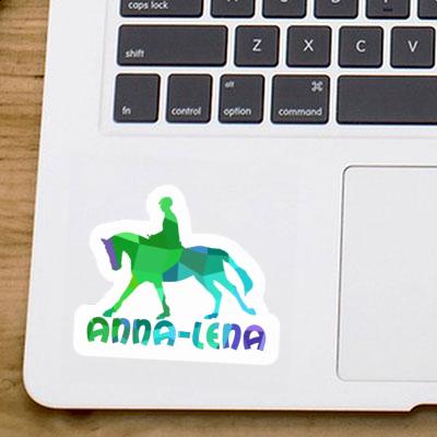 Horse Rider Sticker Anna-lena Notebook Image
