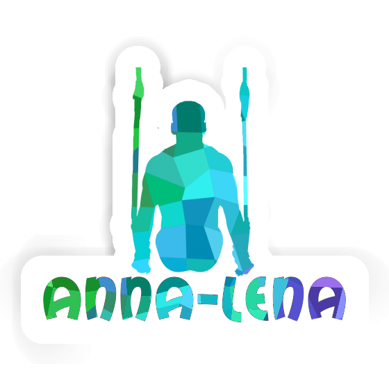 Anna-lena Autocollant Gymnaste aux anneaux Gift package Image
