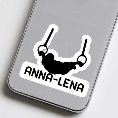 Sticker Ring gymnast Anna-lena Notebook Image
