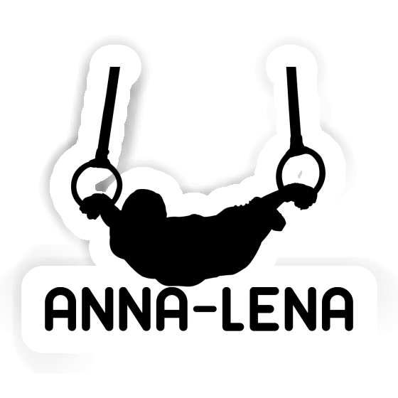 Aufkleber Ringturner Anna-lena Laptop Image