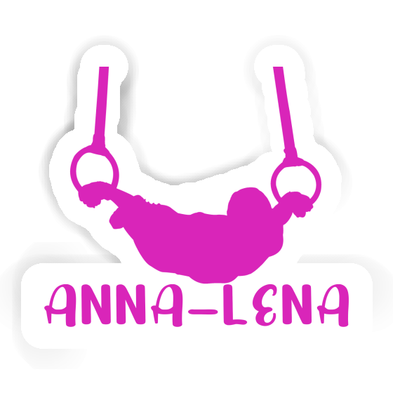 Ringturnerin Sticker Anna-lena Notebook Image