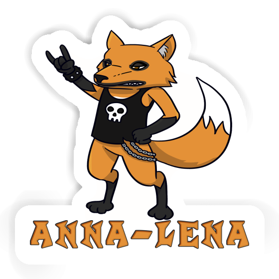 Rocker Fox Sticker Anna-lena Gift package Image