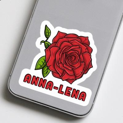 Anna-lena Autocollant Fleur de rose Gift package Image