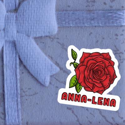 Anna-lena Autocollant Fleur de rose Gift package Image