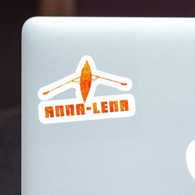 Anna-lena Sticker Ruderboot Notebook Image