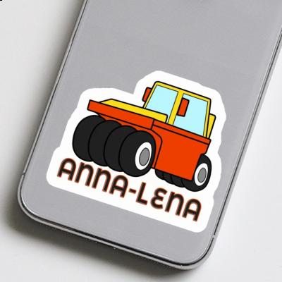 Wheel Roller Sticker Anna-lena Laptop Image