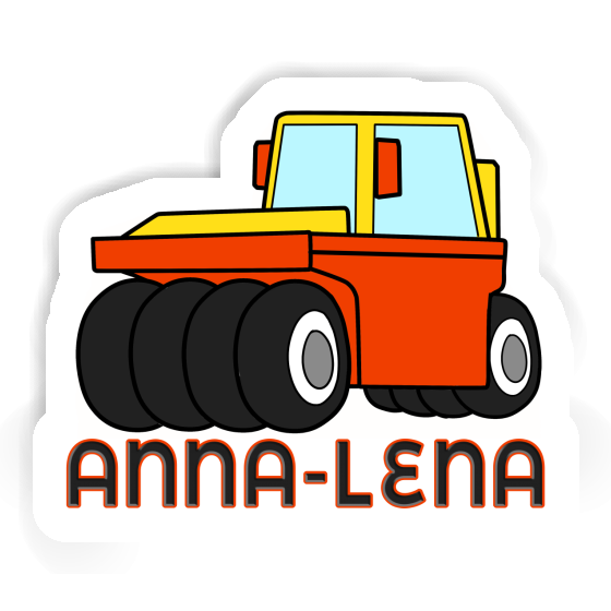 Wheel Roller Sticker Anna-lena Notebook Image