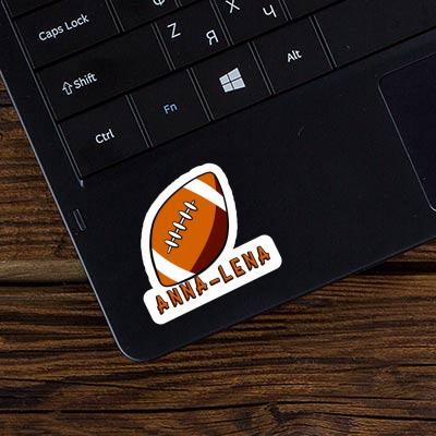 Sticker Rugby Anna-lena Laptop Image