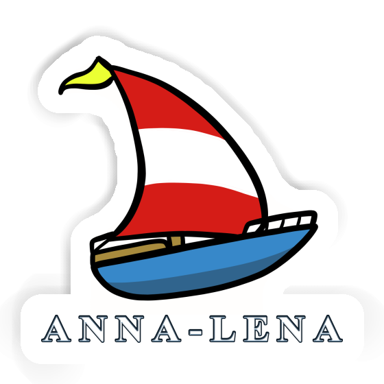 Sticker Anna-lena Sailboat Laptop Image
