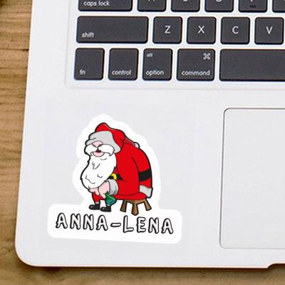 Sticker Anna-lena Santa Laptop Image