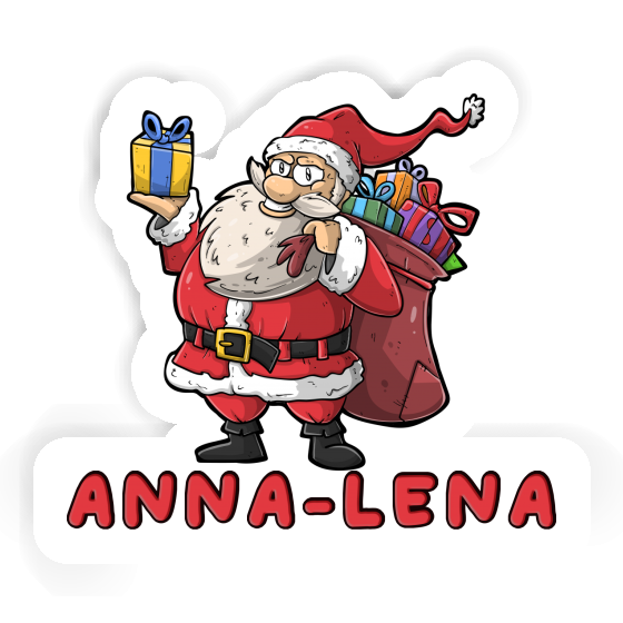 Sticker Anna-lena Santa Claus Laptop Image