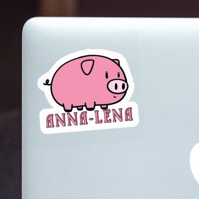 Anna-lena Sticker Pig Image