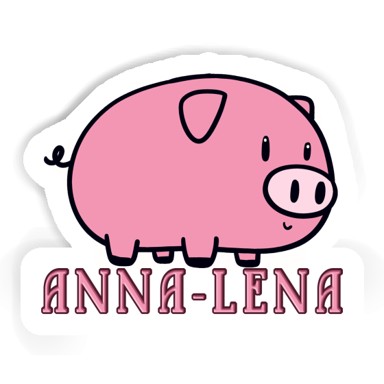 Autocollant Cochon Anna-lena Gift package Image