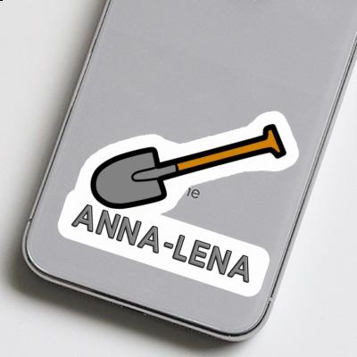 Sticker Schaufel Anna-lena Laptop Image