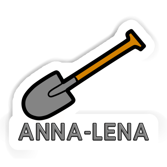 Sticker Schaufel Anna-lena Notebook Image