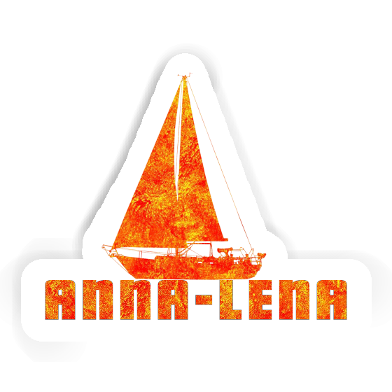 Anna-lena Sticker Segelboot Image