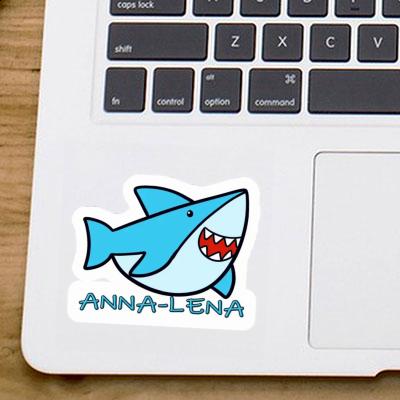 Autocollant Anna-lena Requin Laptop Image