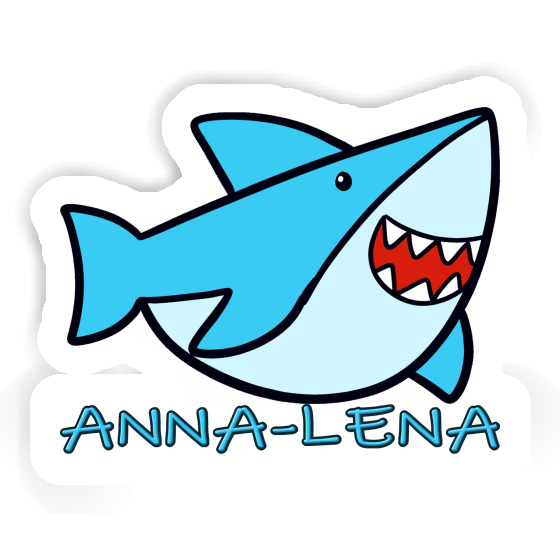 Anna-lena Sticker Shark Laptop Image