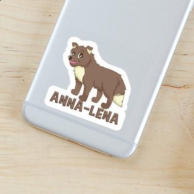 Sticker Sheepdog Anna-lena Laptop Image