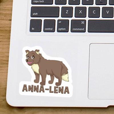 Sticker Sheepdog Anna-lena Notebook Image