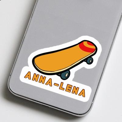 Sticker Skateboard Anna-lena Laptop Image