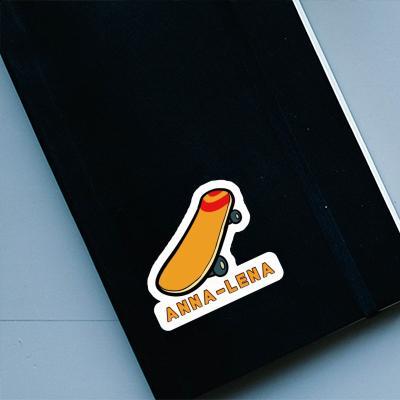 Anna-lena Sticker Skateboard Laptop Image